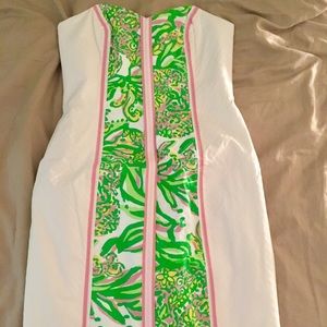 Lilly Pulitzer Angela Sweetheart strapless dress!